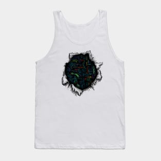 Almost human Tank Top